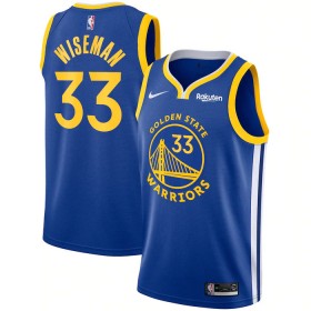 Dres Golden State Warriors James Wiseman 33 Nike 2022-23 Icon Edition Royal Swingman